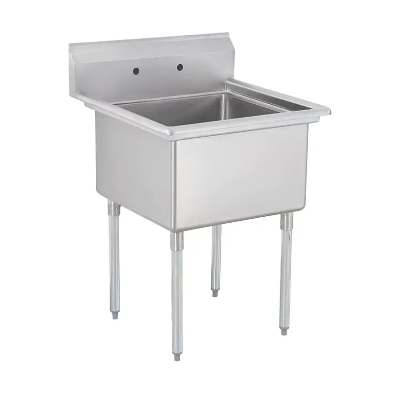 One Compartment Sink Without Drainboard